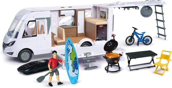 Camper Set in scala 1:24, pers e
acc