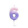 CANDELA PER TORTA -
HAPPY BIRTHDAY CANDLE -
PINK - 6
