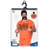 CARCERATO (maglietta, pantaloni, berretto, baffi)