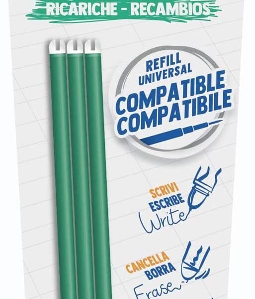 CARIOCA OOPS REFILL PEN VERDE BLISTER PZ3