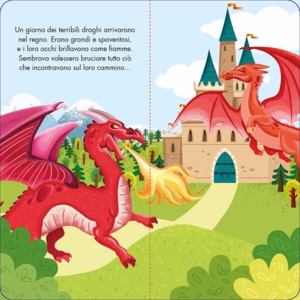 Cavalieri e draghi. Libro e puzzle fantasy. Ediz. a colori. Con puzzle sagomato