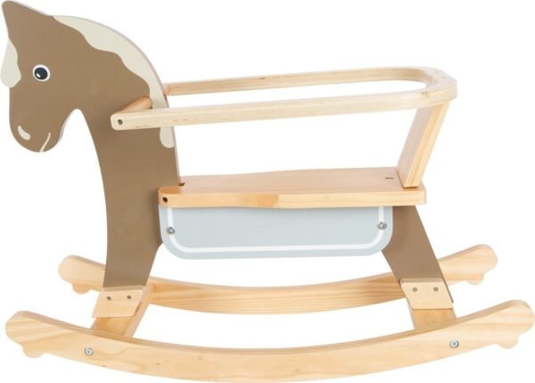 Cavallo a dondolo con anello