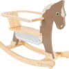 Cavallo a dondolo con anello