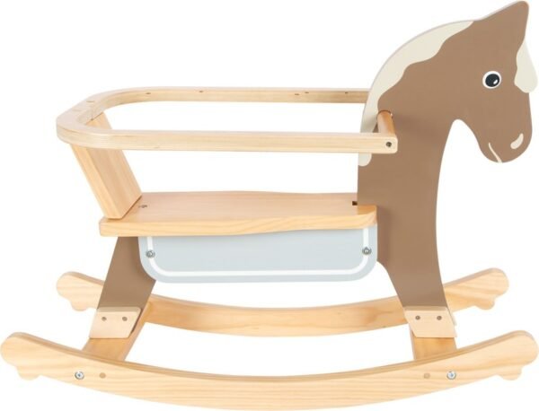 Cavallo a dondolo con anello