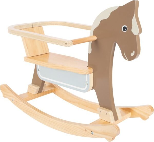 Cavallo a dondolo con anello