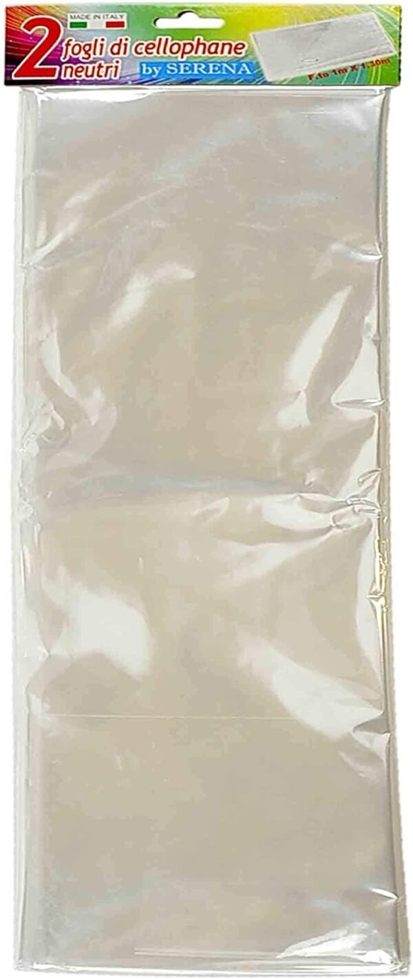 Cellophane trasparente 100x130 2 fg