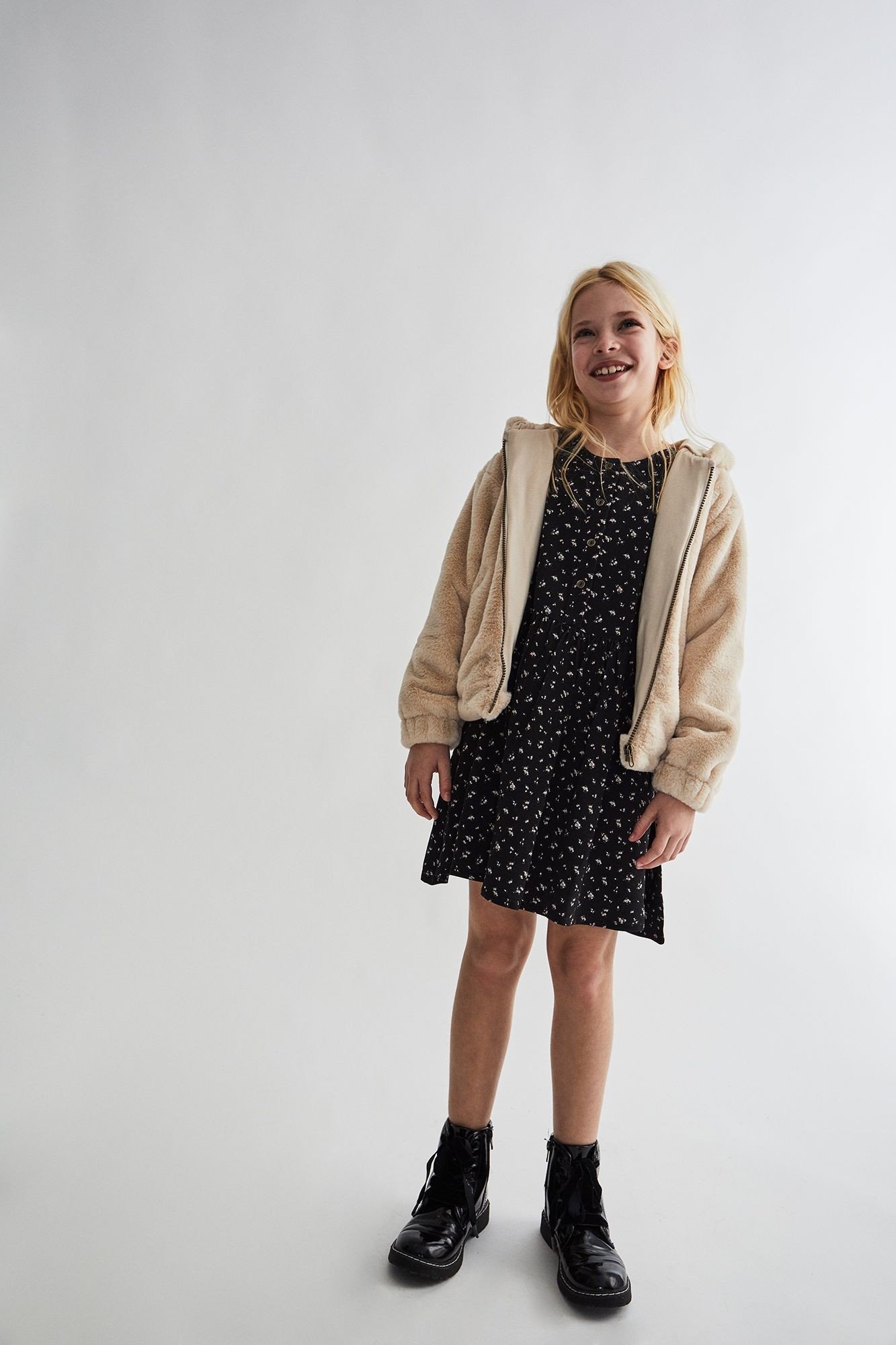 CHAQUETA AINA - BEIGE - 5-6 - 1