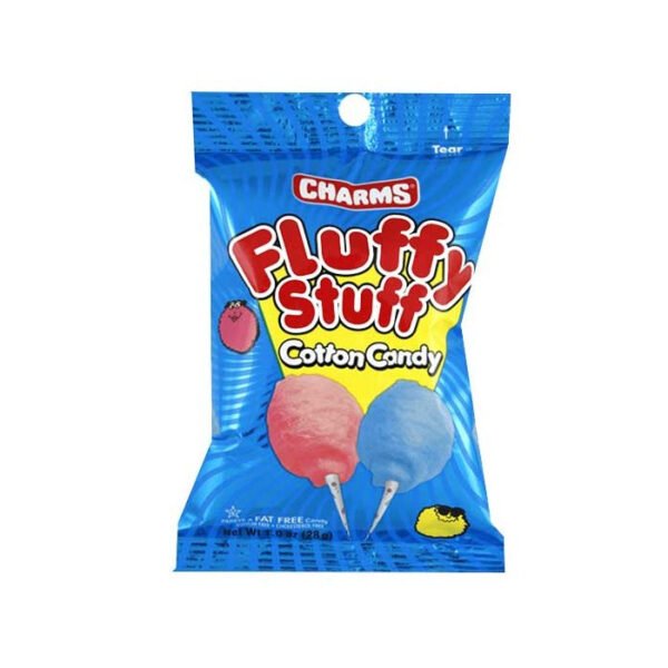 charms-fluffy-stuff-cotton-candy-zucchero-filato-alla-frutta-da-28g.jpg Charms Fluffy Stuff Cotton Candy, zucchero filato alla frutta da 28g