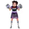 Cheerleader zombie (vestito, calze, pon pons)