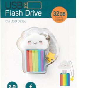 CHIAVETTA USB 32 GB - USB FLASH DRIVE - RAINBOW