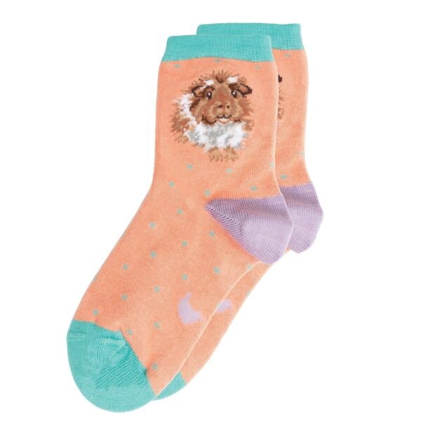 Children's Socks Guinea Pig - Grinny Pig Size 9-12