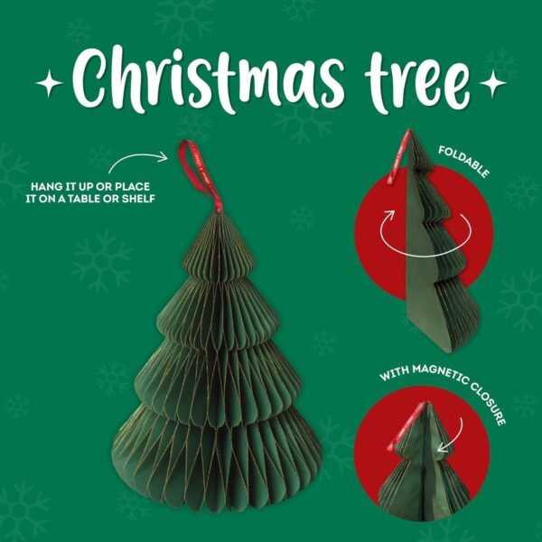 CHRISTMAS TREE - ALBERO DI NATALE PIEG. CARTA - XMAS TREE
