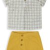 CJTO./O 2 PCS MINIABEILLE - OCRE -    9M - 1