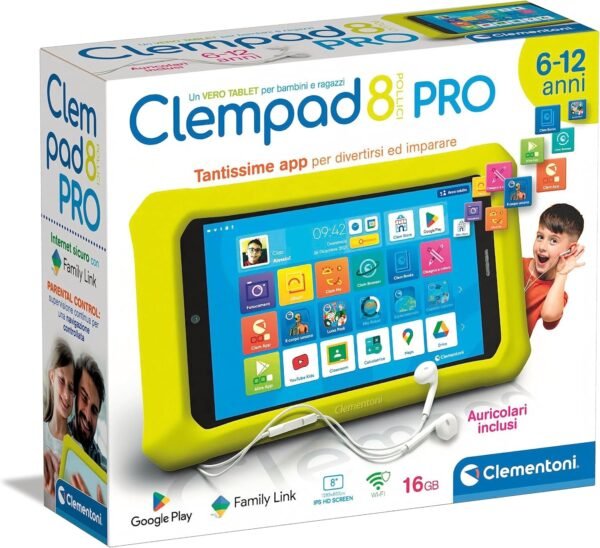CLEMPAD 8'' - 6/12