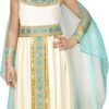 "CLEOPATRA" (vestito con cintura, collare, braccialetti, copricapo, mantello)