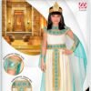 "CLEOPATRA" (vestito con cintura, collare, braccialetti, copricapo, mantello)