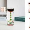 CLESSIDRA LIQUIDA VERDE/ROSSO
