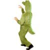 Coccodrillo funny (costume con cappuccio e maschera)