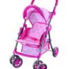 COCCOLE e BACI - Passeggino Deluxe Ruote Girevoli NUOVA Fantasia