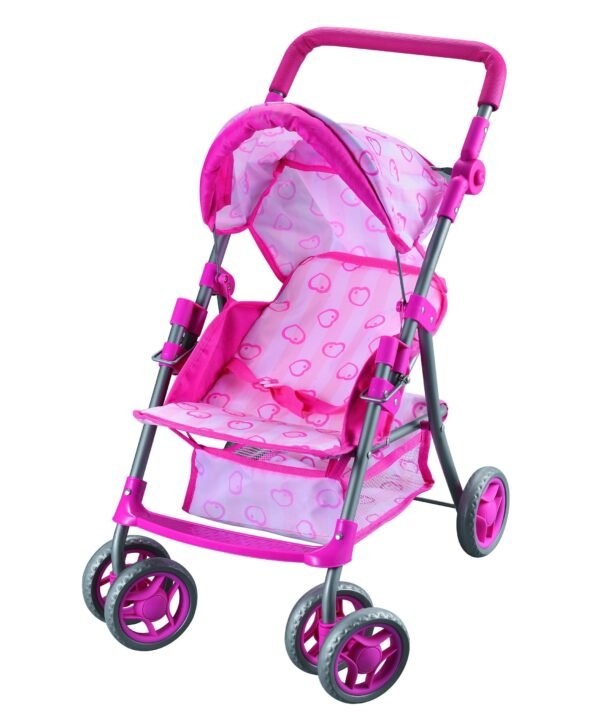 COCCOLE e BACI - Passeggino Deluxe Ruote Girevoli NUOVA Fantasia