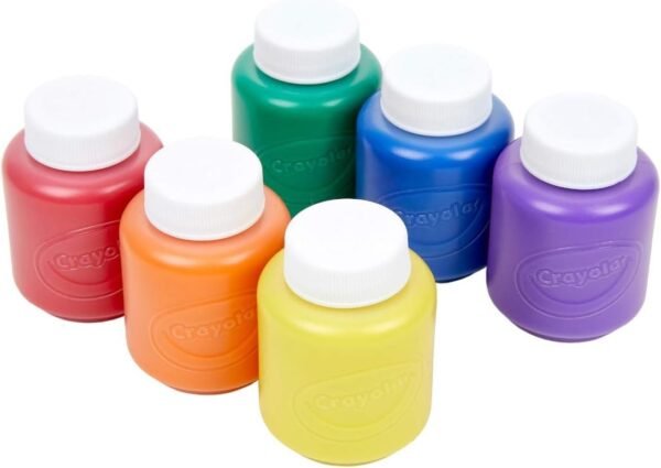 COLORE A TEMPERA LAVABILE SCATOLA 6 COLORI CRAYOLA