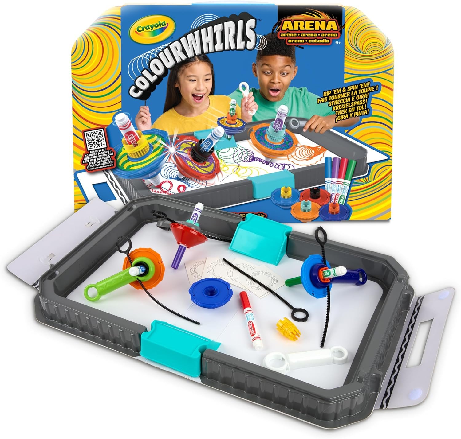 Colourwhirls battle arena