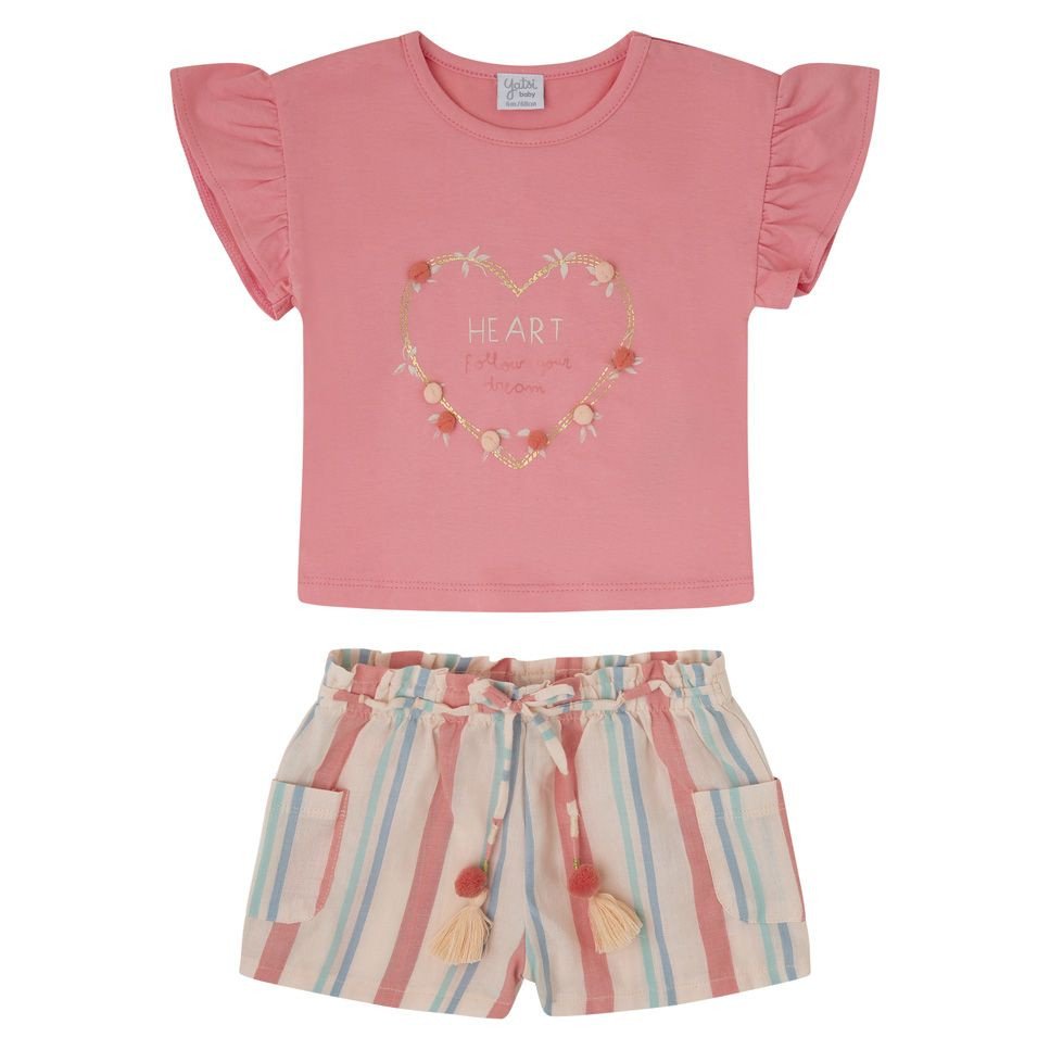 CONJUNTO BBDESERT - ROSA - 24M - 1