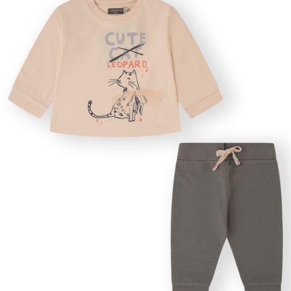 CONJUNTO BBLOVING - ROSA -   18M - 1