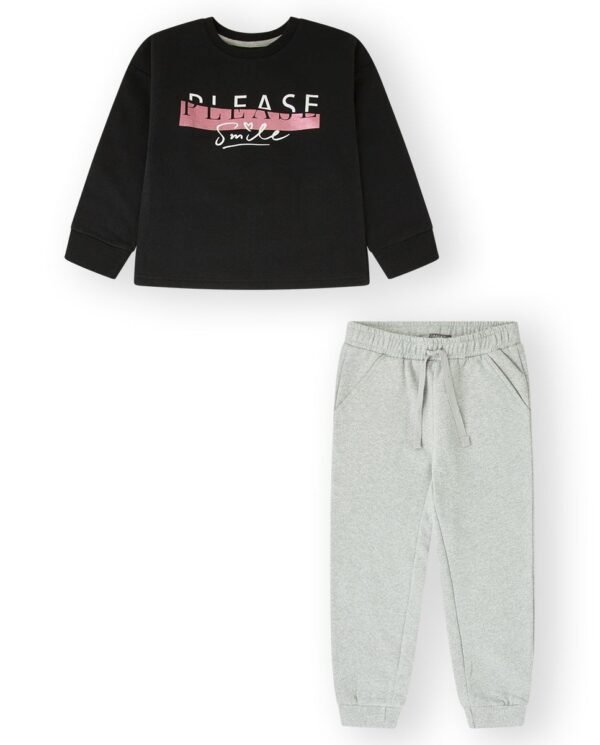 CONJUNTO PLEASE - NEGRO -   10Y - 1
