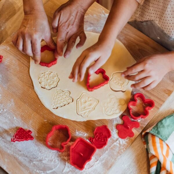 COOKIE TIME! - 5 FORMINE BISCOTTI CON TIMBRO - CHRISTMAS