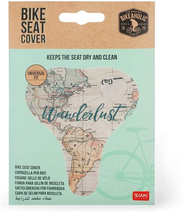 Coprisella per bici - bike seat cover - travel