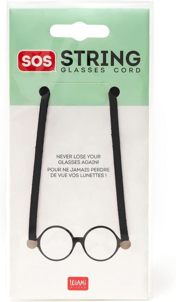 CORDINO PER OCCHIALI - SOS
STRING - BLACK