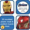 Cost. Iron Man con muscoli S