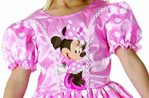 Cost. minnie rosa 5-6 anni
