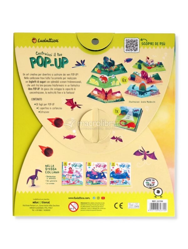 Costruisci il tuo Pop Up - Dinosauri