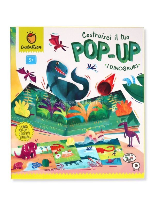 Costruisci il tuo Pop Up - Dinosauri