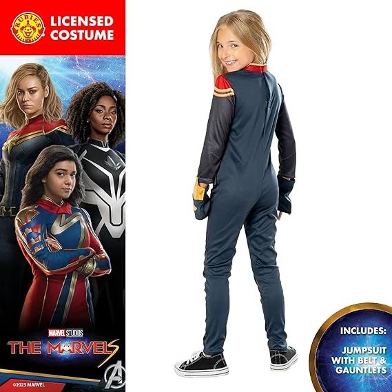 COSTUME CAPITANA MARVEL DELUXE INF
