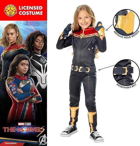 COSTUME CAPITANA MARVEL DELUXE INF