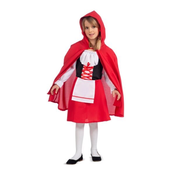 Costume Cappuccetto Rosso 10-12 anni Abito e
mantello con cappuccio
