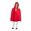 Costume Cappuccetto Rosso 10-12 anni Abito e
mantello con cappuccio