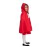 Costume Cappuccetto Rosso 10-12 anni Abito e
mantello con cappuccio
