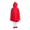 Costume Cappuccetto Rosso 10-12 anni Abito e
mantello con cappuccio