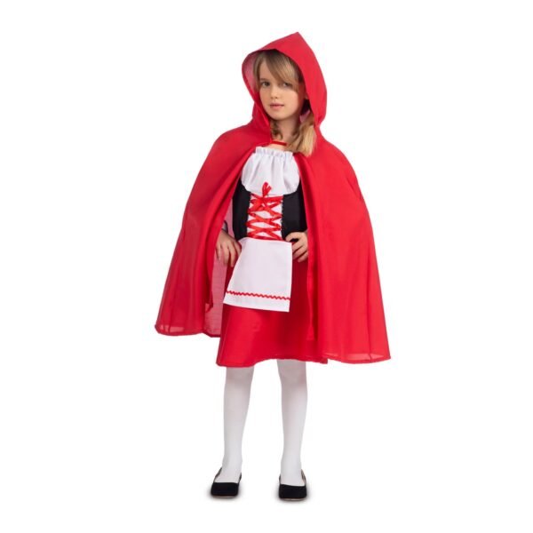 Costume Cappuccetto Rosso 10-12 anni Abito e
mantello con cappuccio