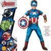COSTUME CAPTAIN AMERICA DELUXE INF