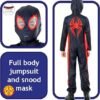 Costume miles morales spiderverse classi xxs