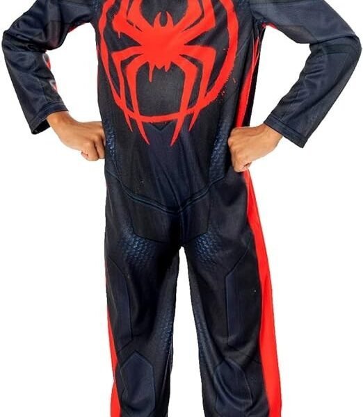 COSTUME MILES MORALES SPIDERVERSE CLASSI XXS