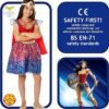 COSTUME WONDER WOMAN DELUXE INF