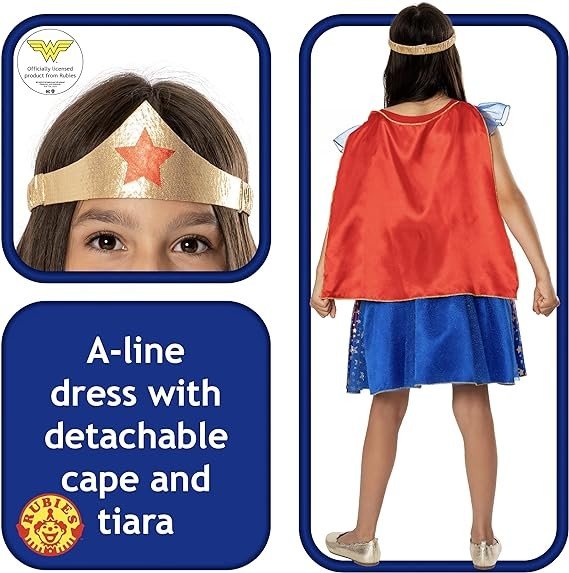 COSTUME WONDER WOMAN DELUXE INF