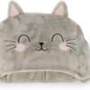 COSY HUGS! - COPERTA CON CAPPUCCIO - KITTY