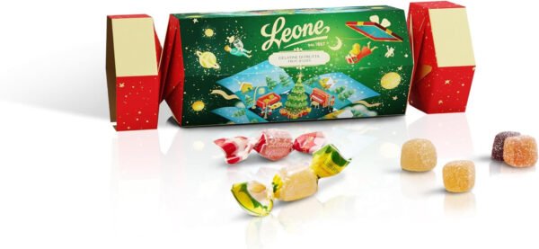 CRACKER NATALE BOULE DE NEIGE GELATINE ASS. 150G
